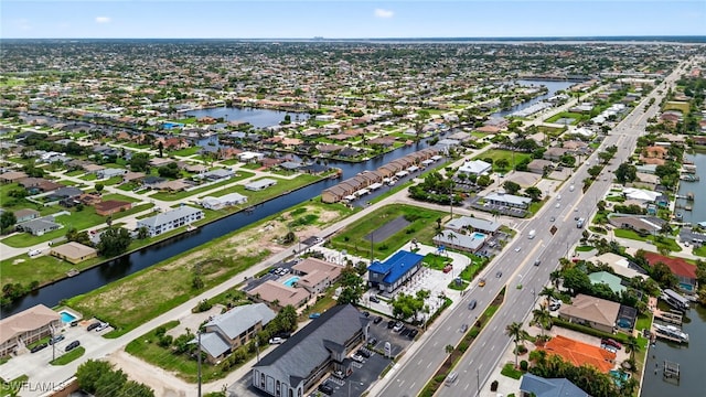 610 SW 47th Ter Unit 2, Cape Coral, FL 33914 - aerial overview of property's location featuring nearby suburban area and a nearby body of water