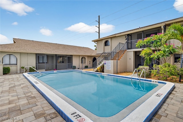 610 SW 47th Ter Unit 2, Cape Coral, FL 33914 - community pool featuring stairs