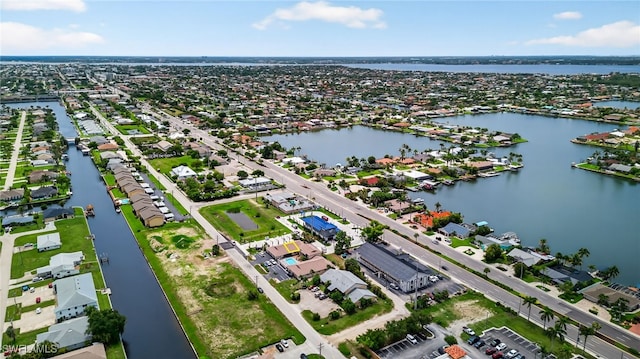 610 SW 47th Ter Unit 2, Cape Coral, FL 33914 - aerial perspective of suburban area featuring a nearby body of water