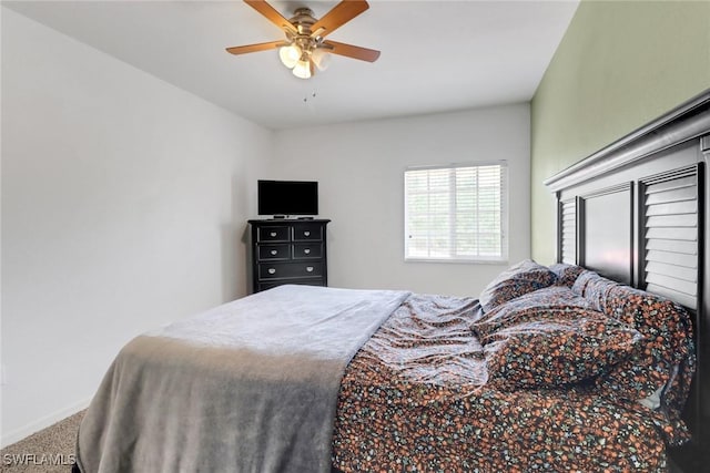 20310 Estero Gardens Cir Unit 203, Estero, FL 33928 - carpeted bedroom featuring ceiling fan