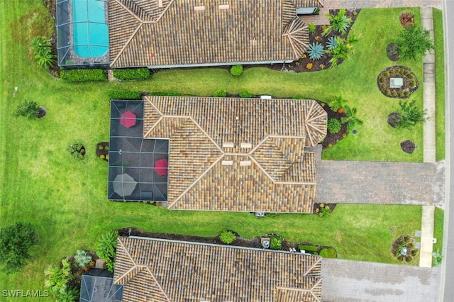 19280 Elston Way, Estero, FL 33928 - bird's eye view of a pool area