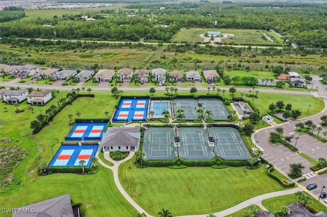 19280 Elston Way, Estero, FL 33928 - aerial perspective of suburban area