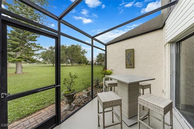 402 Bristle Cone Ln Unit 2, Naples, FL 34113 - sunroom / solarium with plenty of natural light