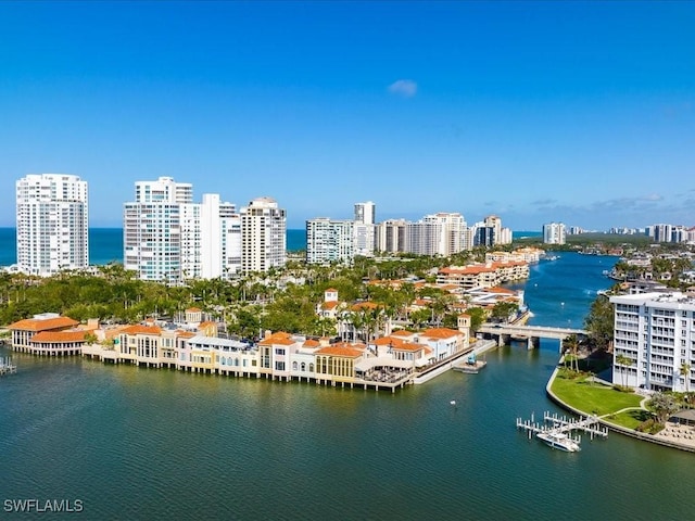 4651 Gulf Shore Blvd N Unit 1605, Naples, FL 34103 - view of urban area featuring a nearby body of water