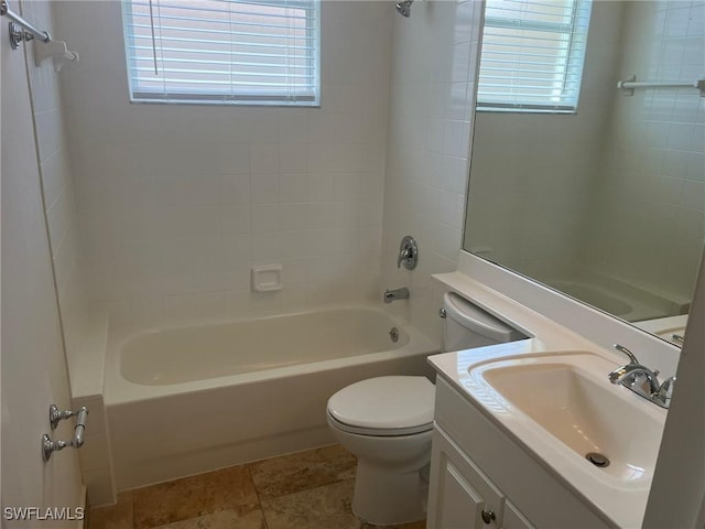 812 Grand Rapids Blvd, Naples, FL 34120 - bathroom with vanity, healthy amount of natural light, and bathing tub / shower combination