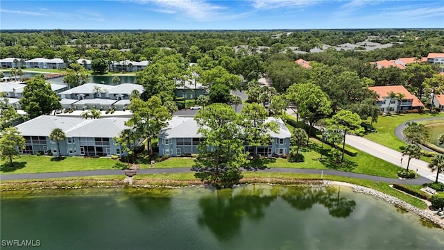 800 New Waterford Dr Unit A202, Naples, FL 34104 - aerial view of residential area featuring a nearby body of water