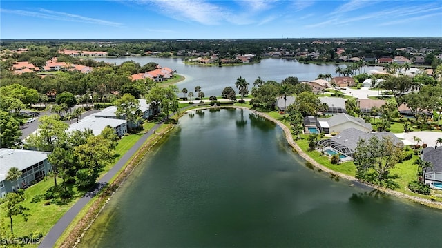 800 New Waterford Dr Unit A202, Naples, FL 34104 - aerial view of residential area featuring a large body of water