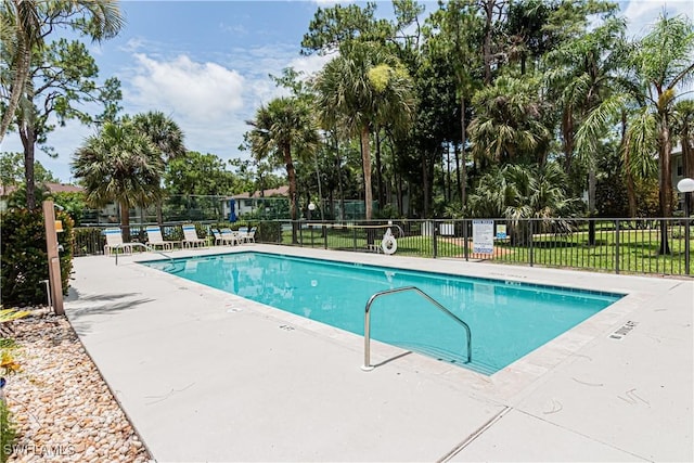 1733 Courtyard Way Unit B205, Naples, FL 34112 - community pool with a patio area