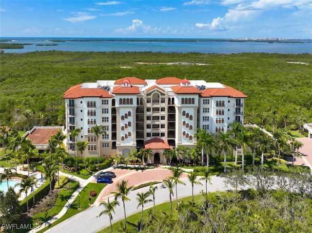 24011 Via Castella Dr Unit 2402, Bonita Springs, FL 34134 - aerial view of a large body of water