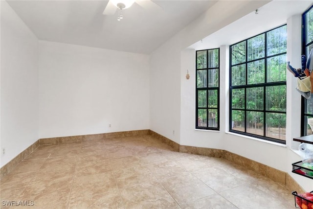 3110 10th Ave SE, Naples, FL 34117 - bonus room with a ceiling fan and tile patterned floors
