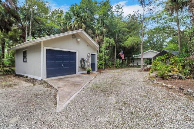 3110 10th Ave SE, Naples, FL 34117 - detached garage with concrete driveway