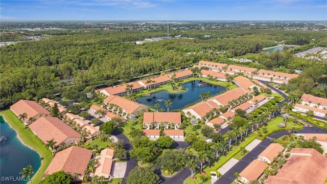2370 Magnolia Ave Unit 6807, Naples, FL 34112 - aerial view of property and surrounding area featuring a large body of water and nearby suburban area
