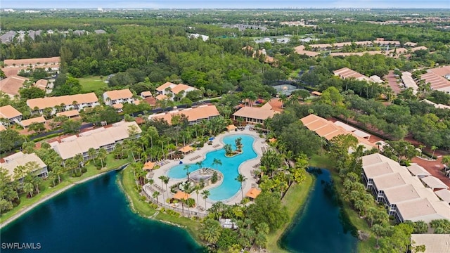 2370 Magnolia Ave Unit 6807, Naples, FL 34112 - aerial view of property and surrounding area with nearby suburban area
