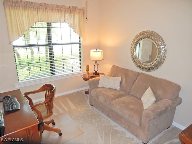 11775 Avingston Ter, Fort Myers, FL 33913 - living room with baseboards and carpet