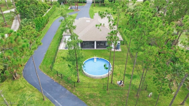 1030 22nd Ave NE, Naples, FL 34120 - view from above of property with a pool area