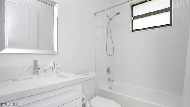 1030 22nd Ave NE, Naples, FL 34120 - full bathroom with vanity and  shower combination