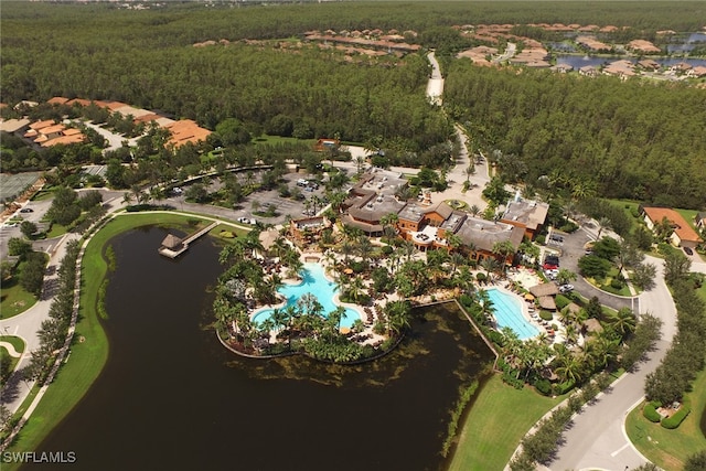 11330 Hidalgo Ct, Fort Myers, FL 33912 - aerial overview of property's location featuring a pool and a nearby body of water