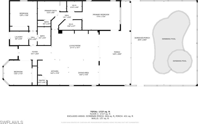 11330 Hidalgo Ct, Fort Myers, FL 33912 - view of property floor plan