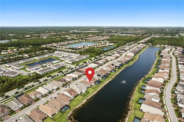 3387 Pilot Cir, Naples, FL 34120 - aerial overview of property's location featuring nearby suburban area