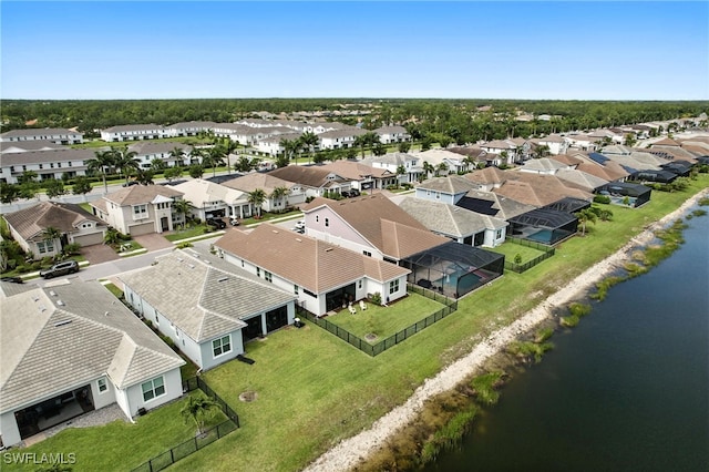 3387 Pilot Cir, Naples, FL 34120 - aerial view of residential area with a large body of water