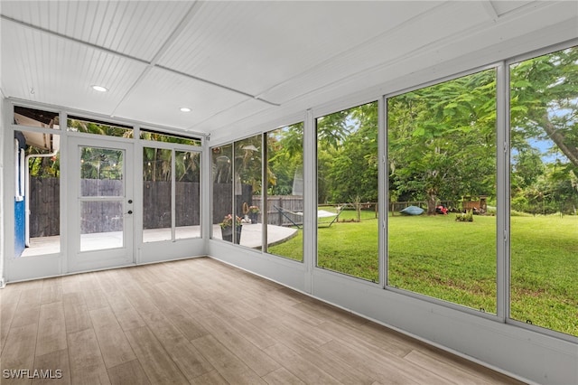 4811 Shady River Ln, Fort Myers, FL 33905 - view of unfurnished sunroom