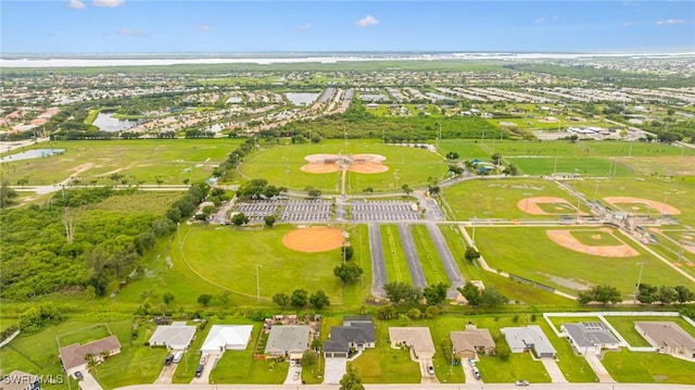 1328 SW 22nd Pl, Cape Coral, FL 33991 - aerial view of residential area featuring a large body of water