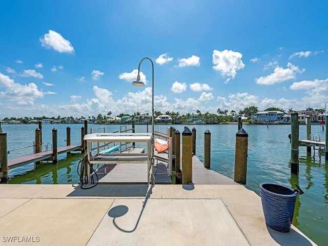 2500 Gulf Shore Blvd N Unit S9, Naples, FL 34103 - dock area featuring a water view