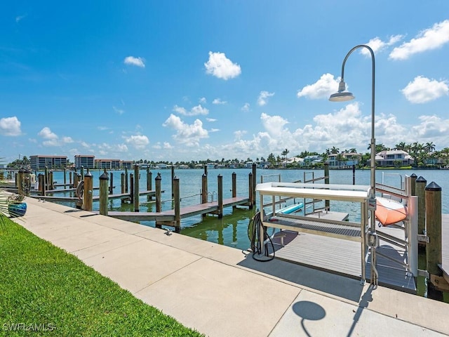 2500 Gulf Shore Blvd N Unit S9, Naples, FL 34103 - dock area with a water view