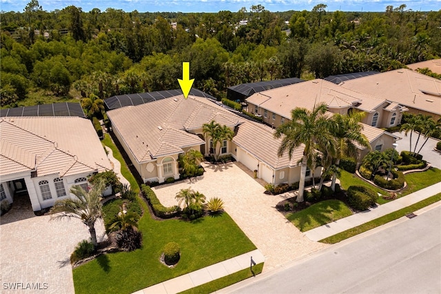 19332 La Serena Dr, Estero, FL 33967 - aerial perspective of suburban area