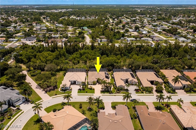 19332 La Serena Dr, Estero, FL 33967 - aerial perspective of suburban area