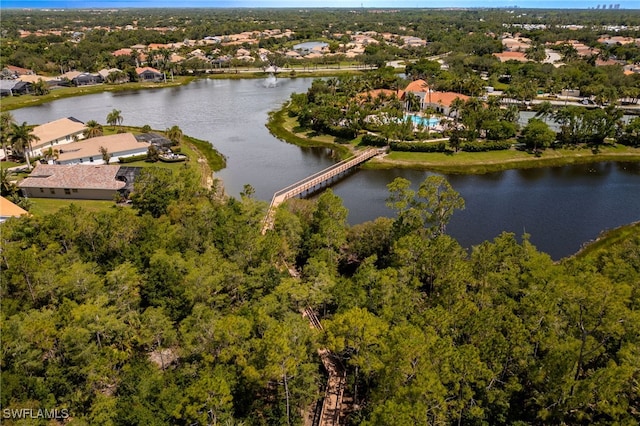 19332 La Serena Dr, Estero, FL 33967 - aerial overview of property's location with a nearby body of water