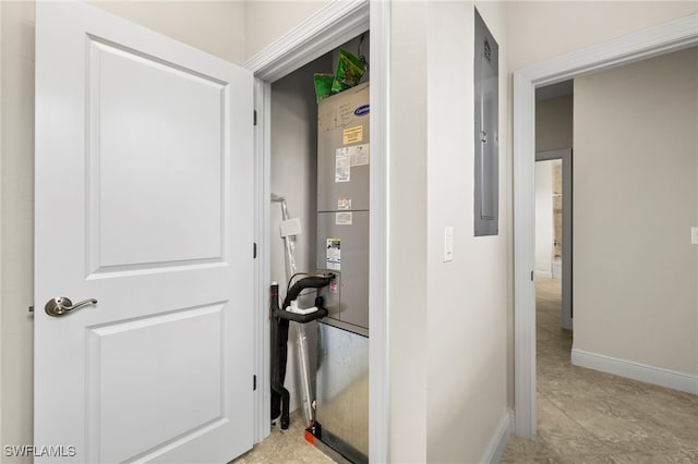 15140 Palmer Lake Cir Unit 201, Naples, FL 34109 - corridor with baseboards