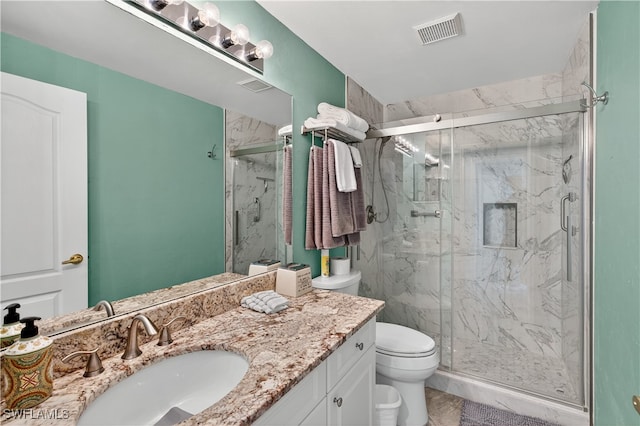 8014 Kilkenny Ct Unit G47, Naples, FL 34112 - full bathroom with vanity and a marble finish shower