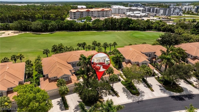 4780 Shinnecock Hills Ct Unit 102, Naples, FL 34112 - bird's eye view of a golf course