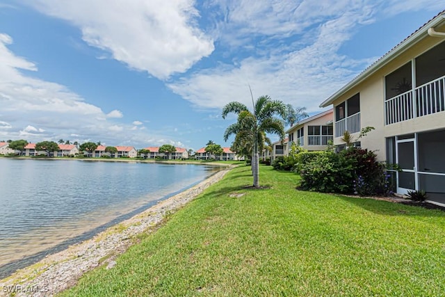 7718 Jewel Ln Unit 101, Naples, FL 34109 - water view featuring nearby suburban area