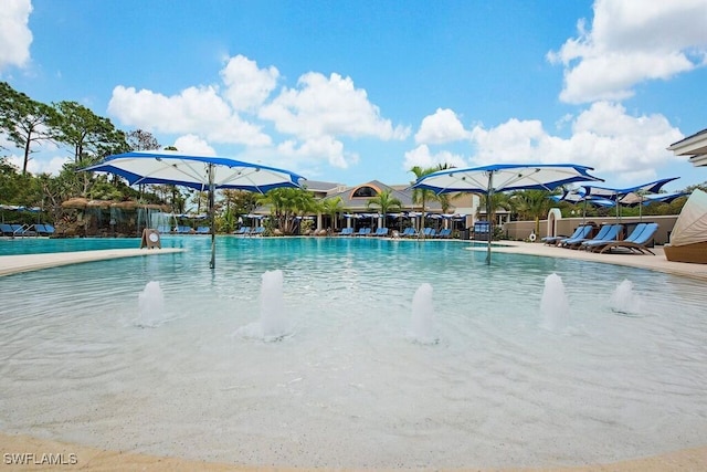3262 Sedge Pl, Naples, FL 34105 - view of community pool