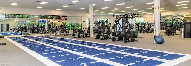 3262 Sedge Pl, Naples, FL 34105 - view of workout area