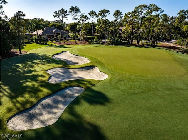 3262 Sedge Pl, Naples, FL 34105 - view of community with view of golf course and view of scattered trees