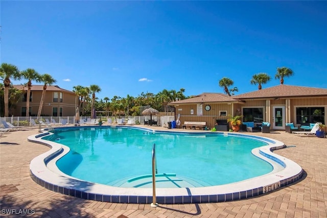 5117 Sea Bell Rd Unit B109, Sanibel, FL 33957 - community pool featuring a patio area