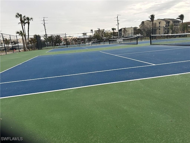 7330 Estero Blvd Unit 1107, Fort Myers Beach, FL 33931 - view of tennis court