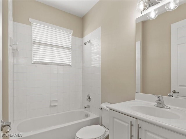 6491 Marbella Dr, Naples, FL 34105 - bathroom with vanity and shower / bath combination