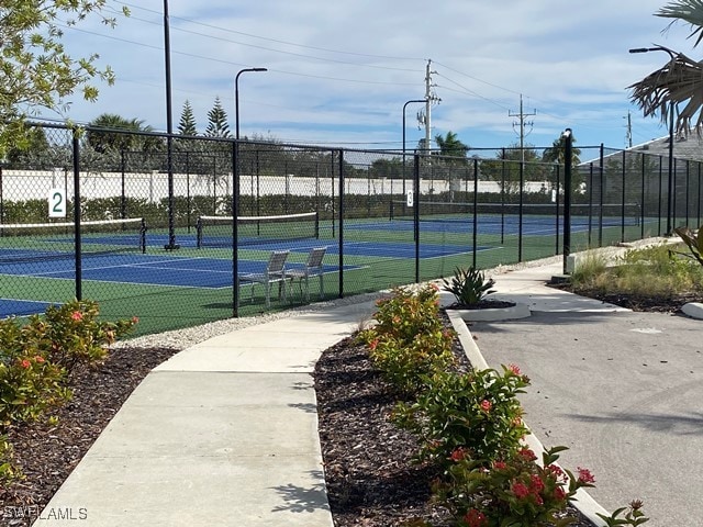 1023 Enbrook Loop, Naples, FL 34114 - view of tennis court
