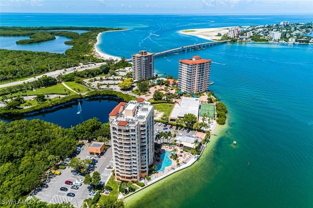 8771 Estero Blvd Unit 406, Fort Myers Beach, FL 33931 - aerial view of a nearby body of water