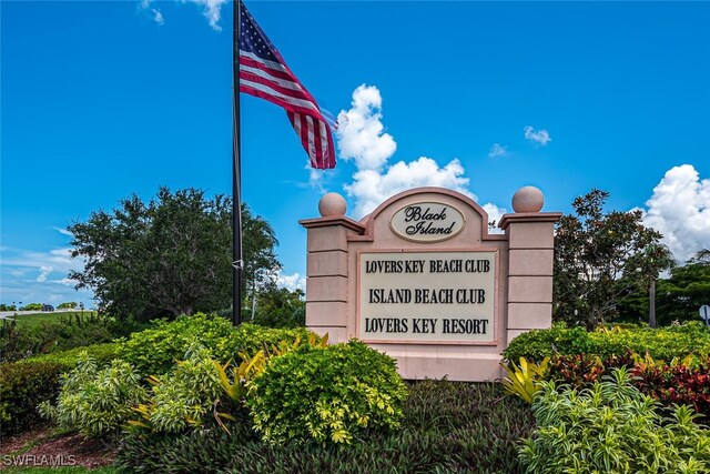 8771 Estero Blvd Unit 406, Fort Myers Beach, FL 33931 - view of community / neighborhood sign