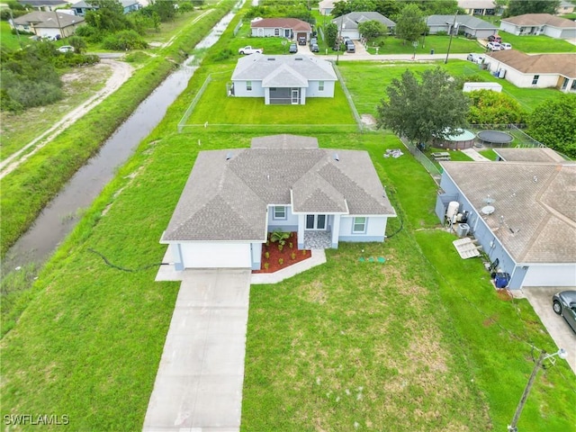 2718 42nd St W, Lehigh Acres, FL 33971 - aerial view of residential area