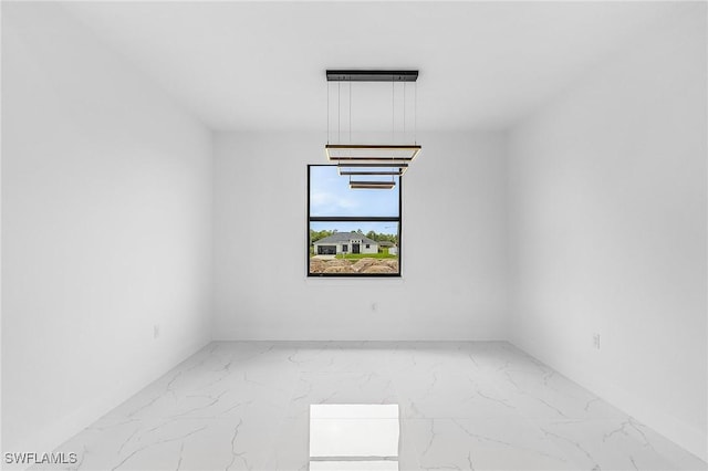 2813 24th St W, Lehigh Acres, FL 33971 - unfurnished room featuring marble finish floors