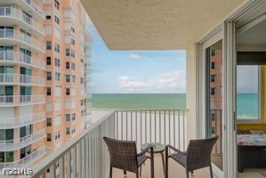 7360 Estero Blvd Unit 703, Fort Myers Beach, FL 33931 - balcony with a water view