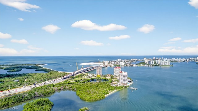 8701 Estero Blvd Unit 105, Bonita Springs, FL 33931 - aerial view of a large body of water and a notable bridge
