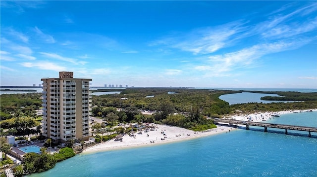 8701 Estero Blvd Unit 105, Bonita Springs, FL 33931 - aerial view of a large body of water and apartment complex