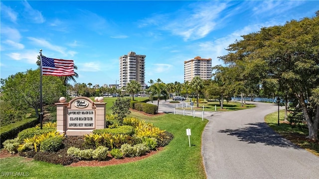 8701 Estero Blvd Unit 105, Bonita Springs, FL 33931 - view of home's community with a lawn